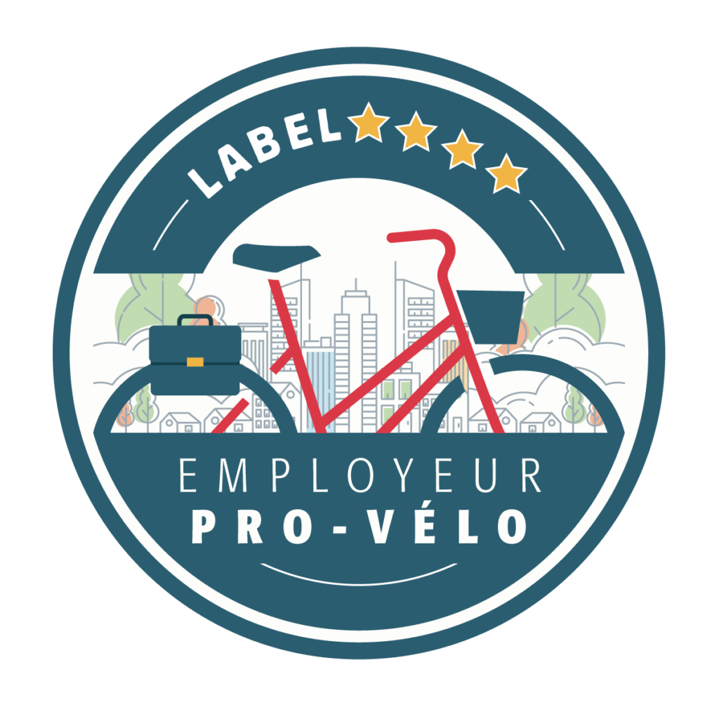 Logo label employeur pro-vélo